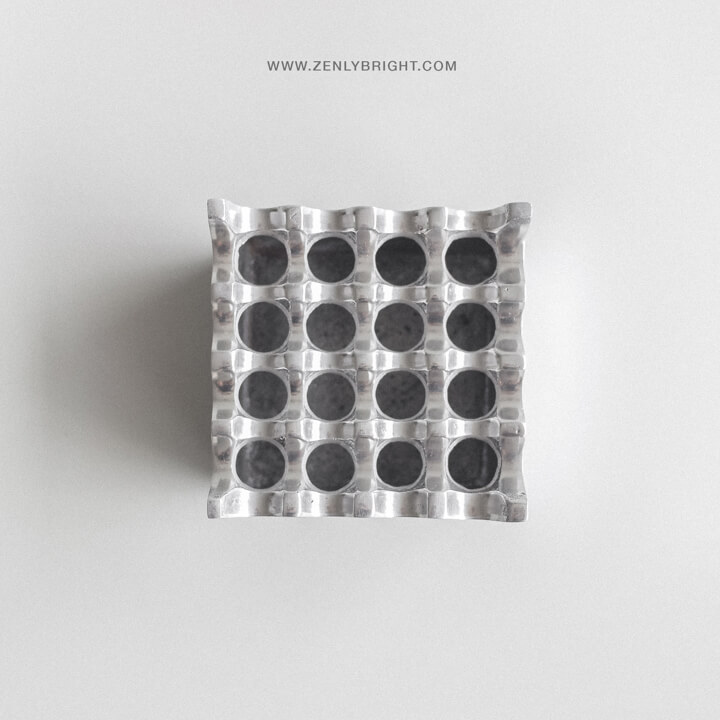 ashtray-16-holes-silver-aluminium-wholesale-supplier-indonesia-manufacturer