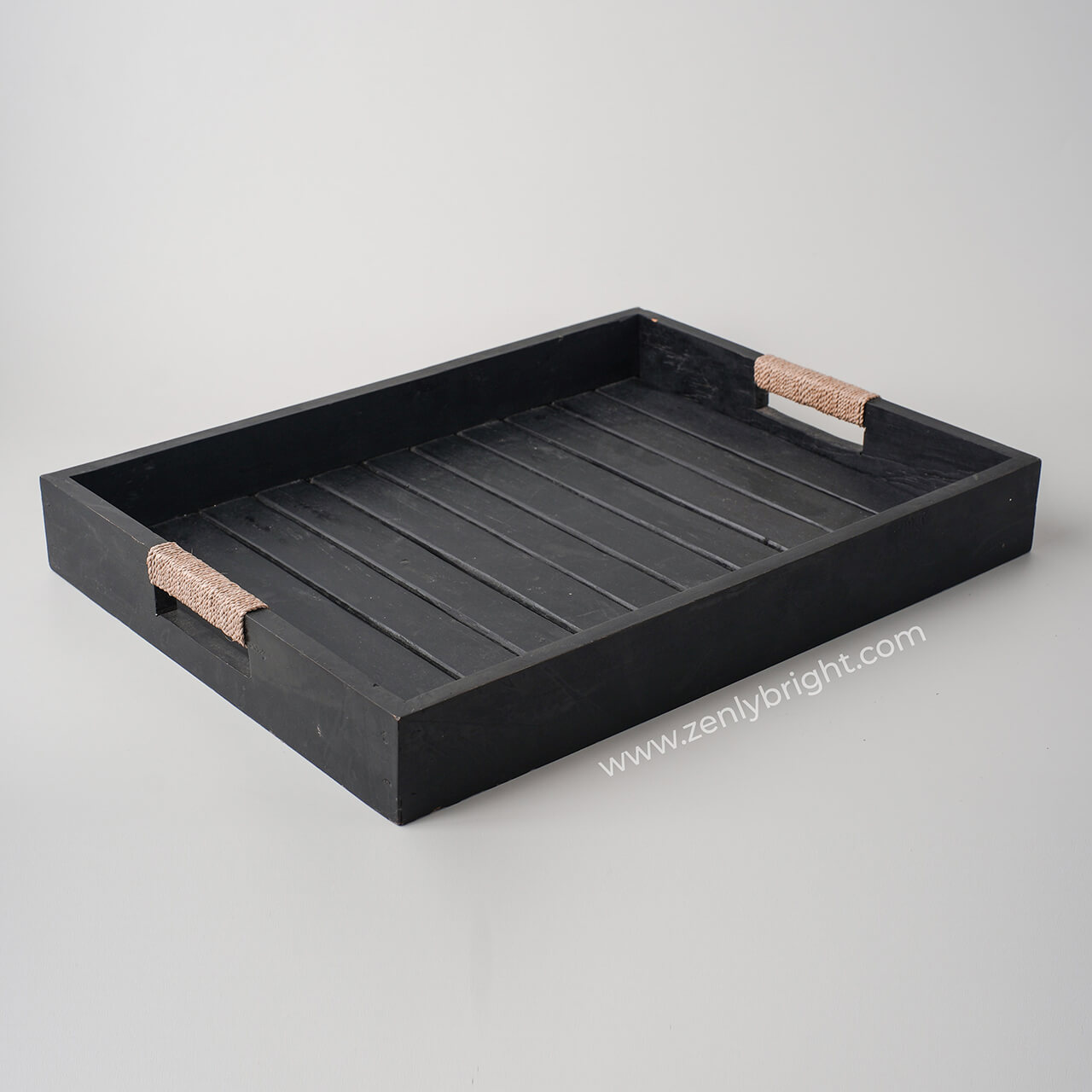 hydra-tray-black-paint-teak-wood