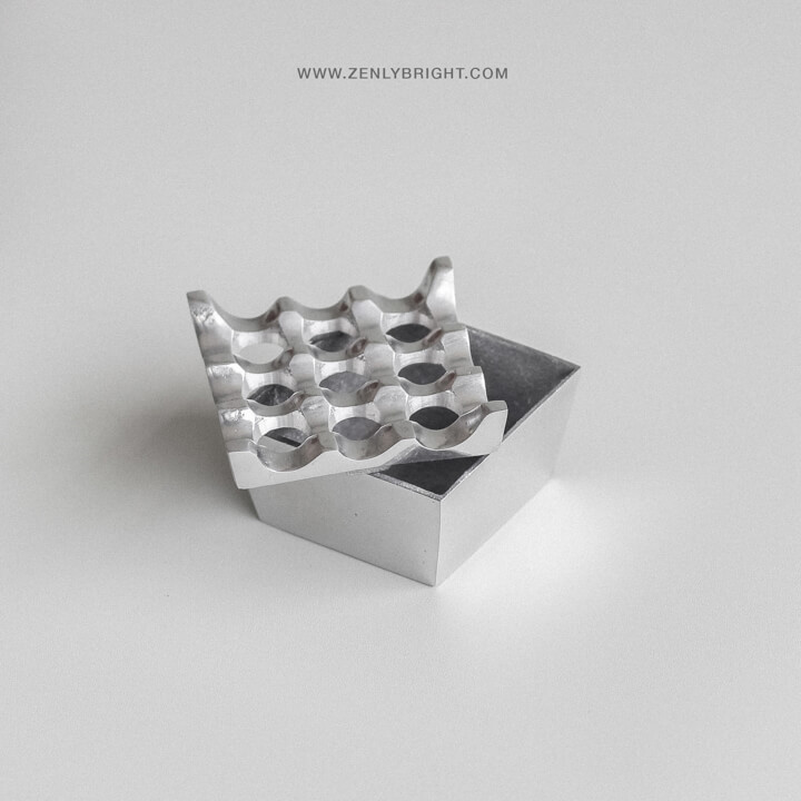 silver-ashtray-9-holes-square-bali-supplier-indonesia